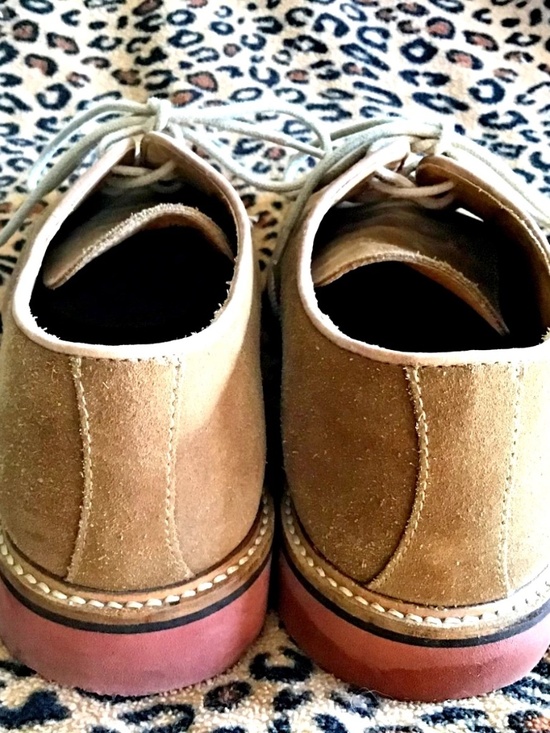Men\'s Nordstrom 1901 Tan Suede Bucks Red Sole 11.5 M main image 7